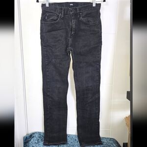 Vans Mens Black Washed Jeans Sz 28x30